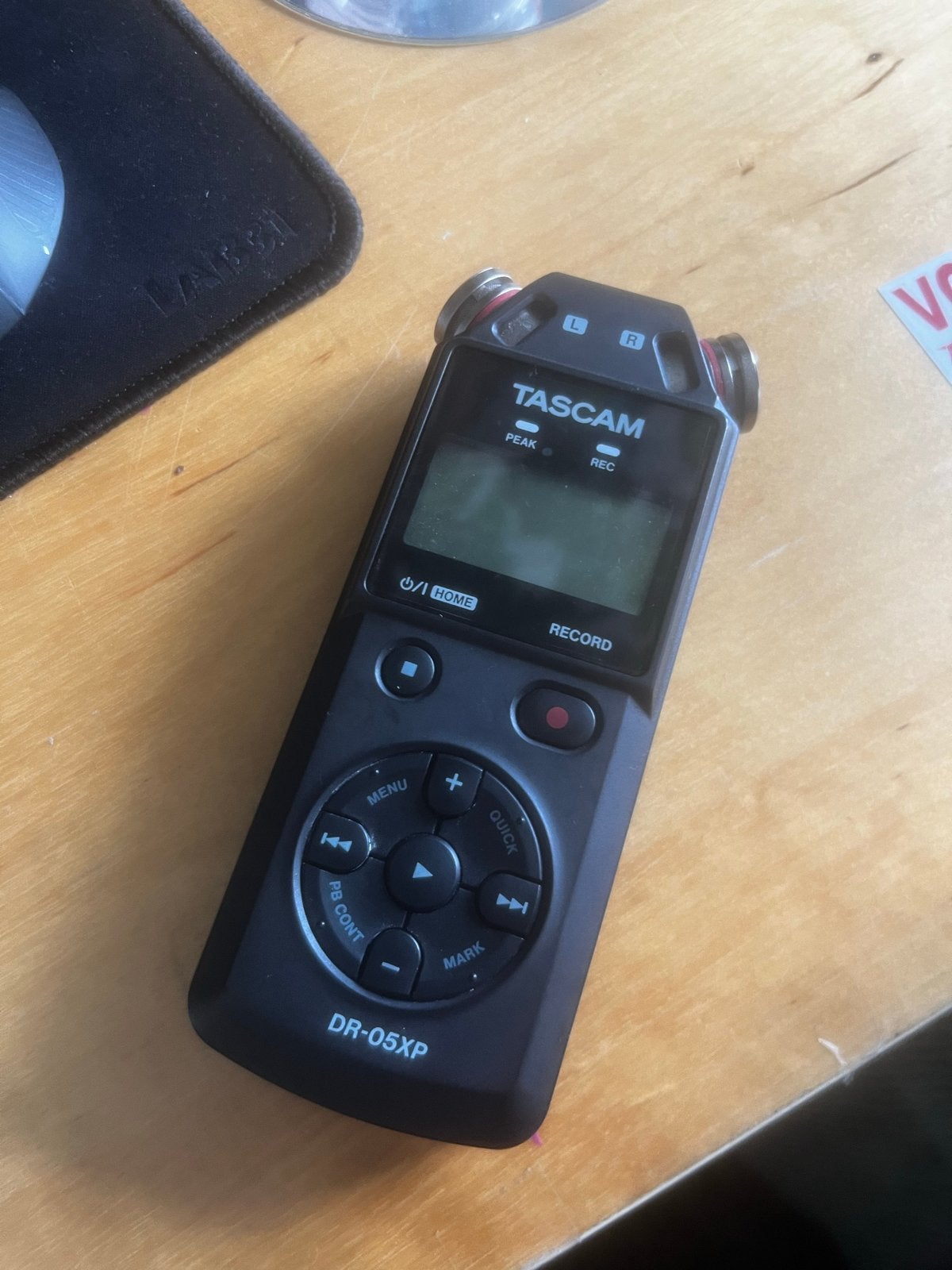 Tascam DR-05X Portable Digitale Audio Recorder, Ophalen, Gebruikt