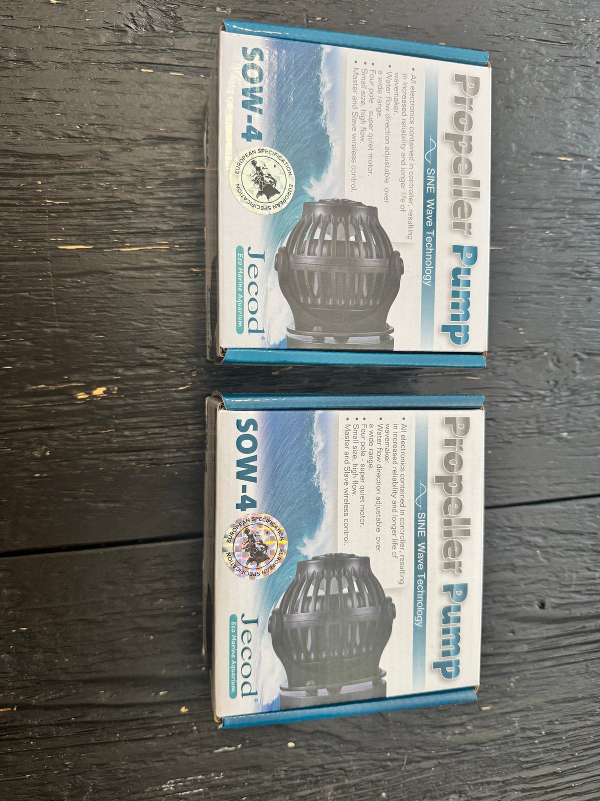 2x Stromingspomp jecod sow-4, Ophalen of Verzenden