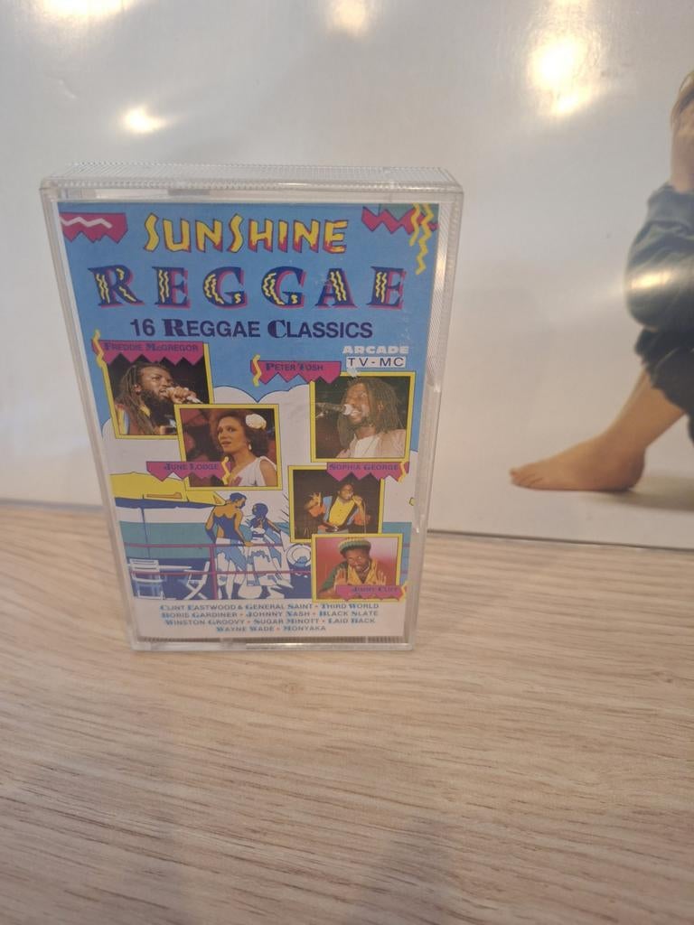 Sunshine Reggae - 16 Reggae Classics Cassette Tape, Cd's en Dvd's, Cassettebandjes, Gebruikt, Wereldmuziek, 1 bandje, Ophalen of Verzenden