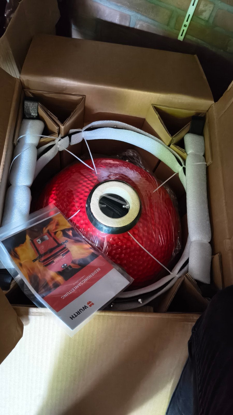 WÜRTH Kamado Grill 15" - Nieuw in doos, Ophalen, Nieuw, WÜRTH
