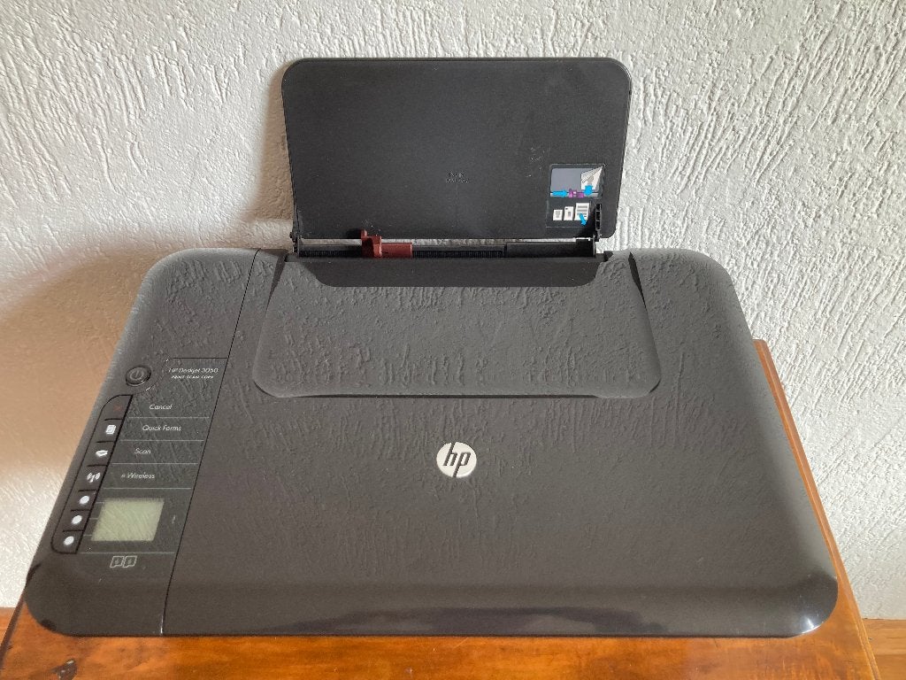 HP 3050 deskjet printer scanner zwart kopieerapparaat, Computers en Software, Printers, Kleur printen, Gebruikt, Inkjetprinter