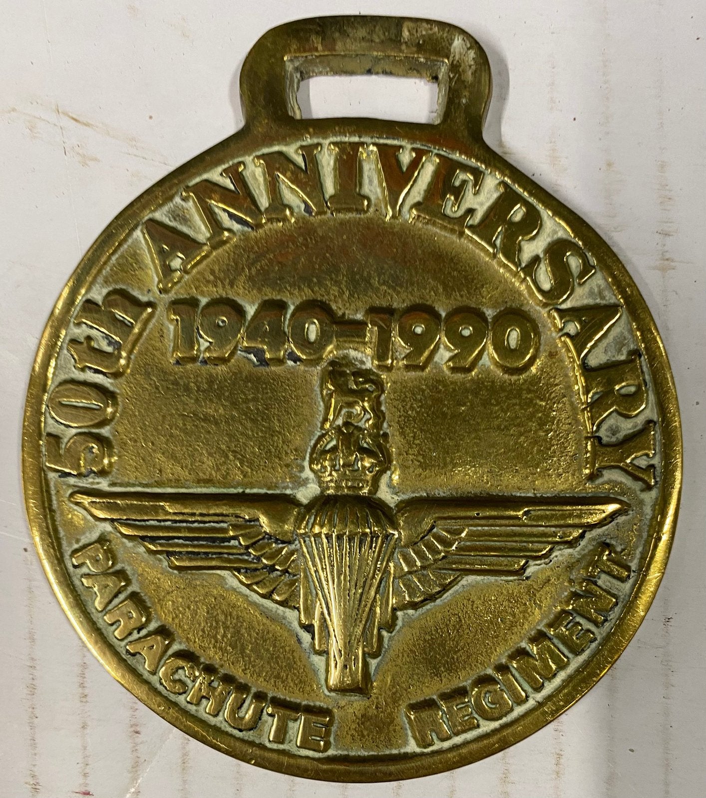 Britse herdenkingspenning Parachute Regiment, Ophalen of Verzenden, Landmacht, Engeland
