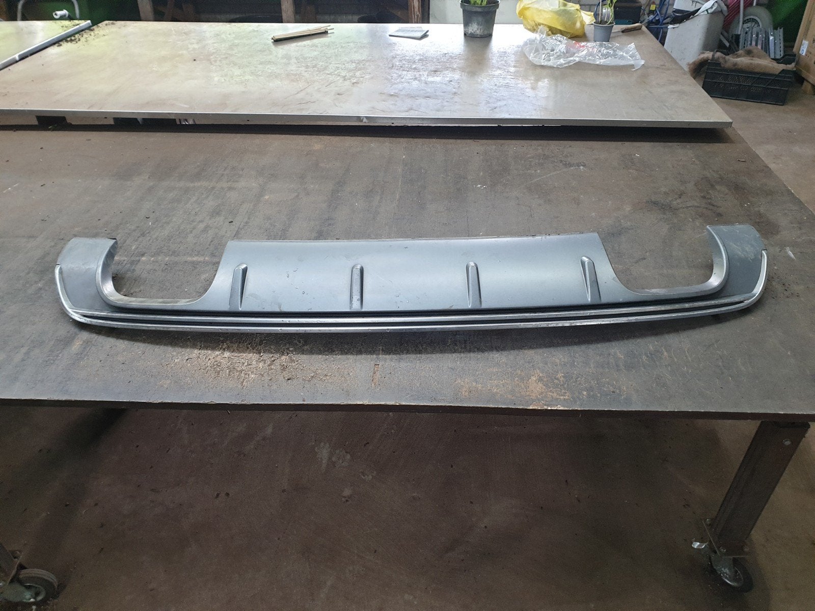 Achterbumper diffusor Audi, Ophalen, Gebruikt, Audi, Achter