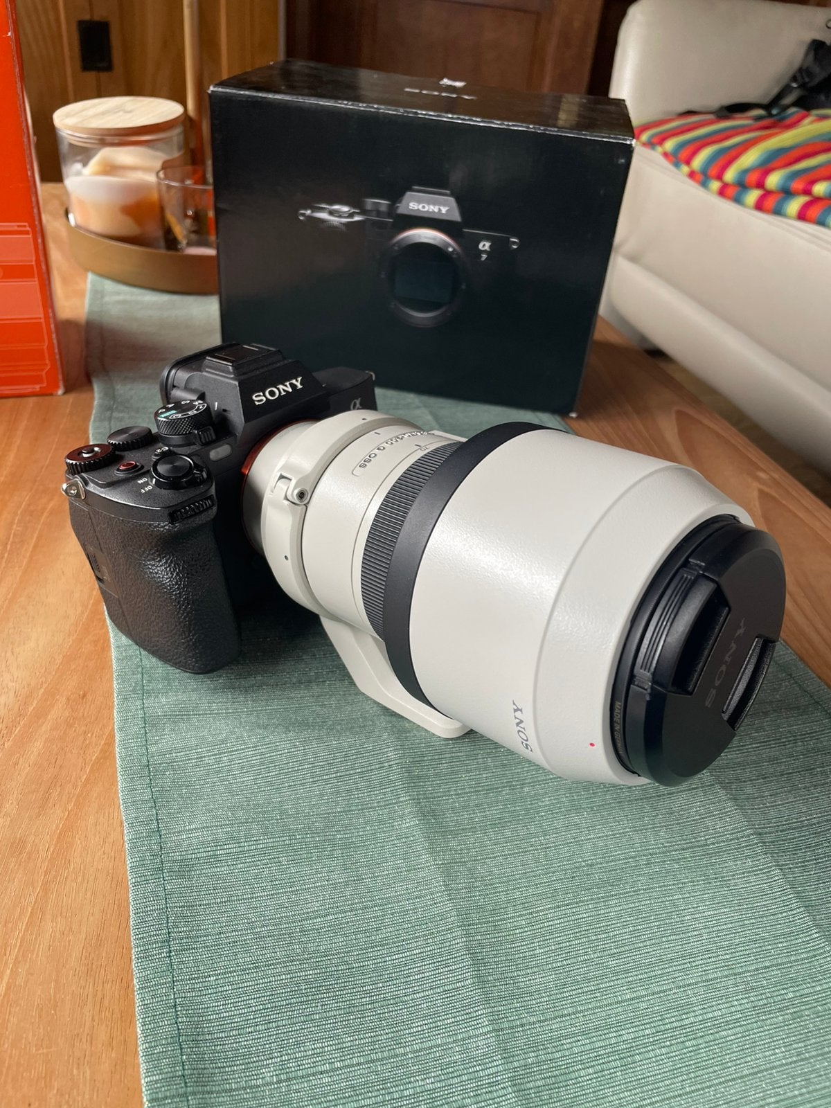 Sony A7 IV + Sony FE 70-200mm F/4 G OSS, Audio, Tv en Foto, Ophalen, Gebruikt, 32 megapixels, Bodydop