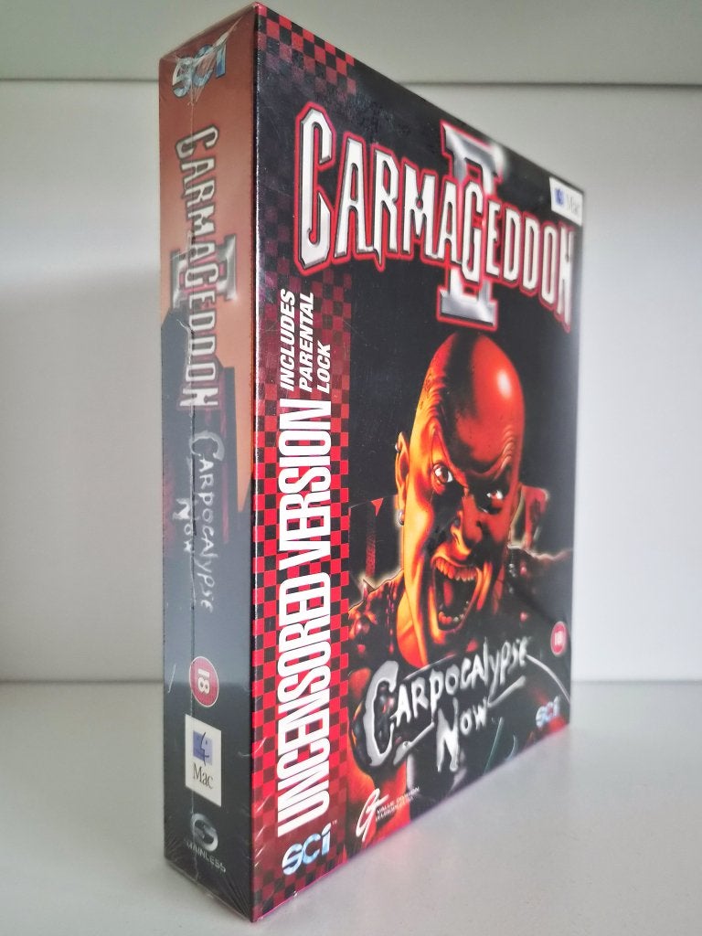 Carmageddon II - Sealed - Mac Big Box, Vanaf 18 jaar, 1 speler, Racen en Vliegen, Nieuw