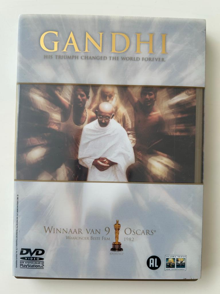 -Gandhi DVD - Winnaar van 9 Oscars, waaronder Beste Film, Alle leeftijden, Ophalen of Verzenden, Zo goed als nieuw, Historisch of Kostuumdrama