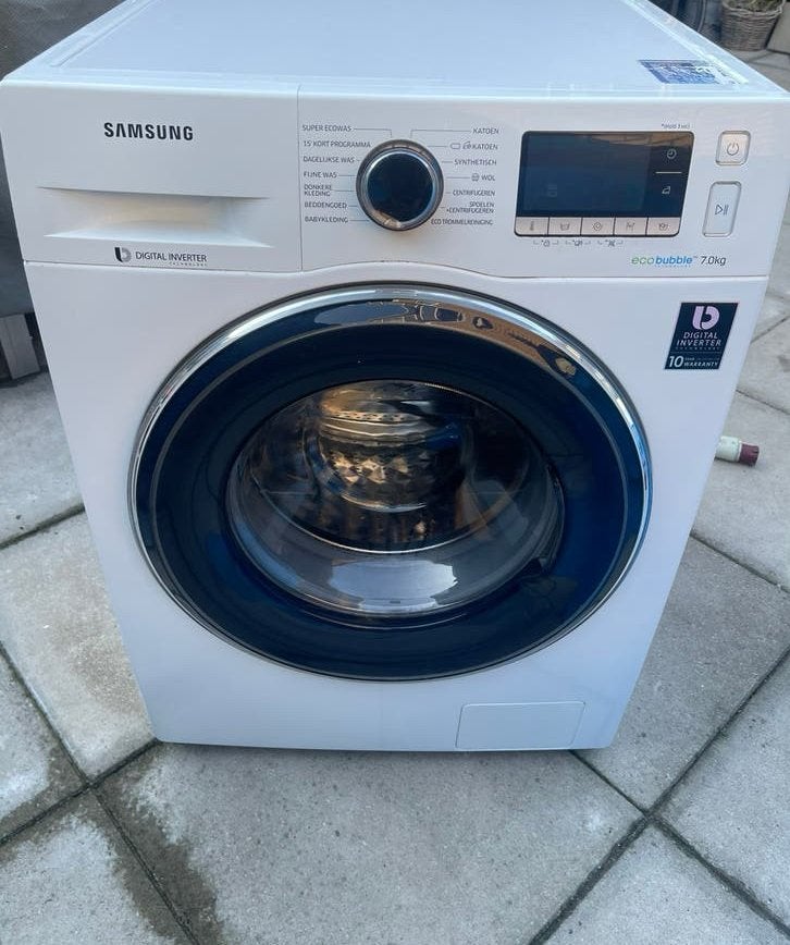 Wasmachine samsung A+++, Ophalen, Zo goed als nieuw, 85 tot 90 cm, 1200 tot 1600 toeren