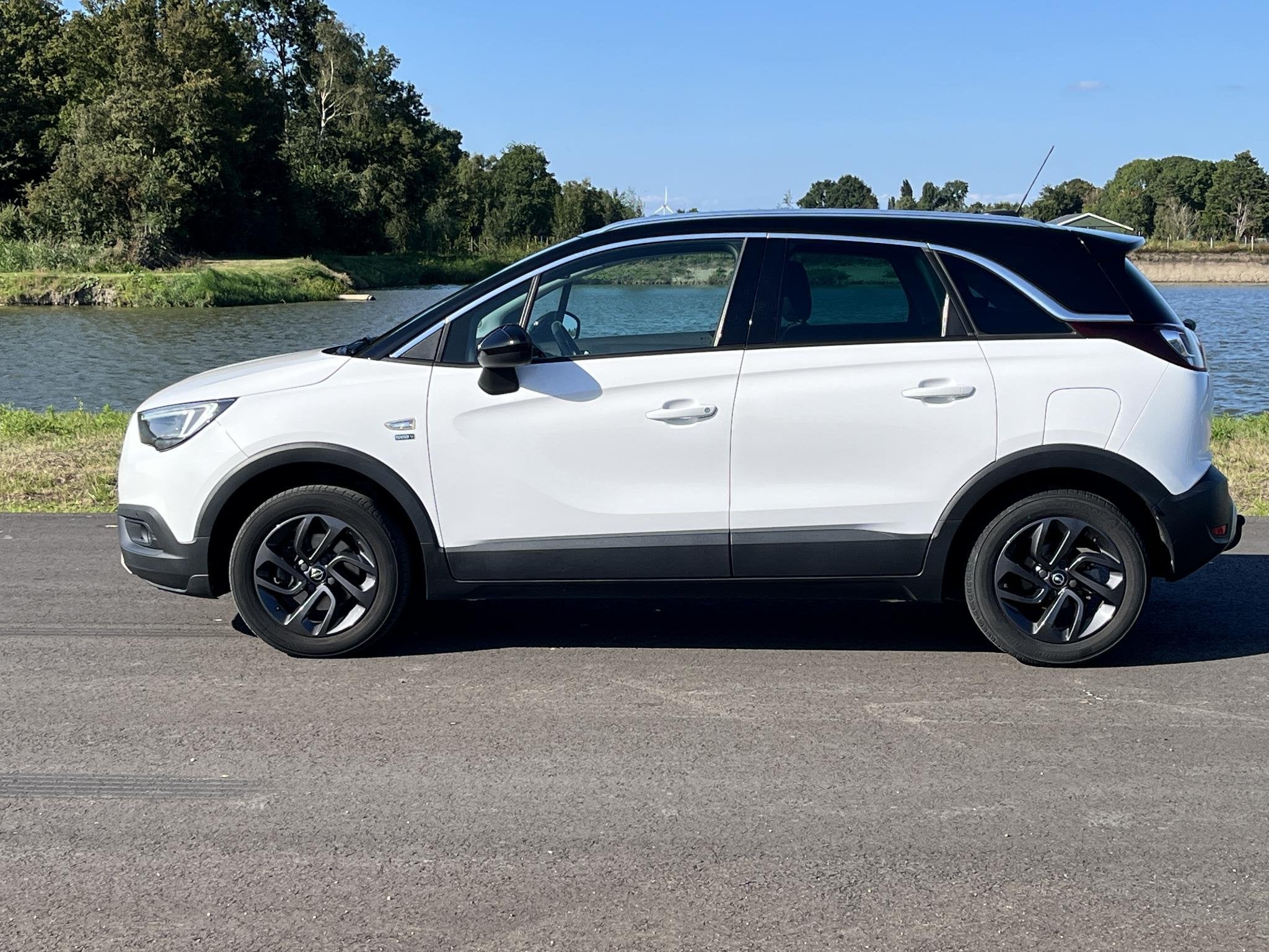 Opel Crossland X 1.2 Turbo Edition 2020 Clima, cruise, pdc,, Gebruikt, 1199 cc, Wit, Bedrijf
