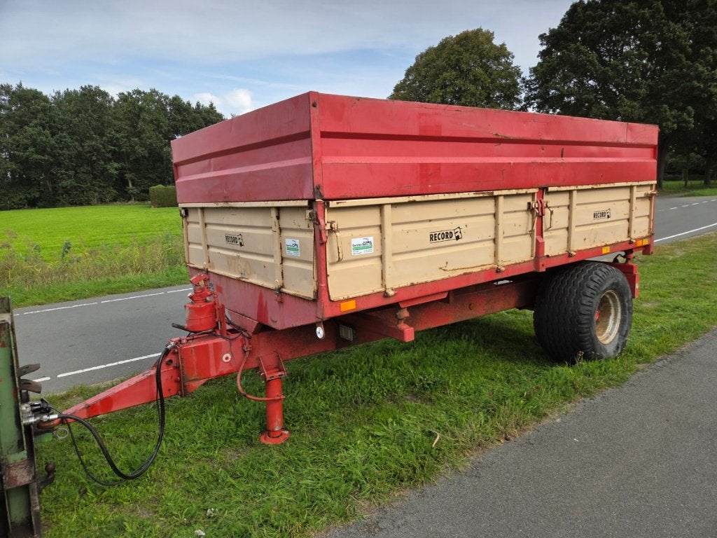 6 tons kipper, Record 3 zijdig, Peecon KW6000 kieper agromet, Ophalen, Transport