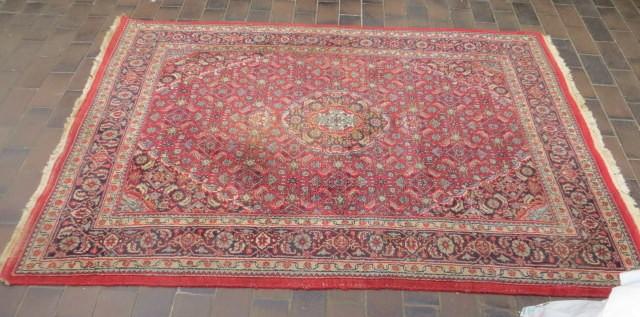 Vloerkleed lang 2 meter breed 141 cm prima staat, Ophalen, Gebruikt, 100 tot 150 cm, 200 cm of meer