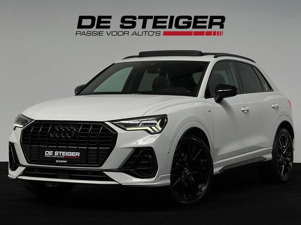 Audi Q3 35 TFSI 3 x S Line Pano Sfeer Camera B&O Keyless Led, Auto's, Audi, Automatische klimaatregeling, Zwart, 4 cilinders, 150 pk