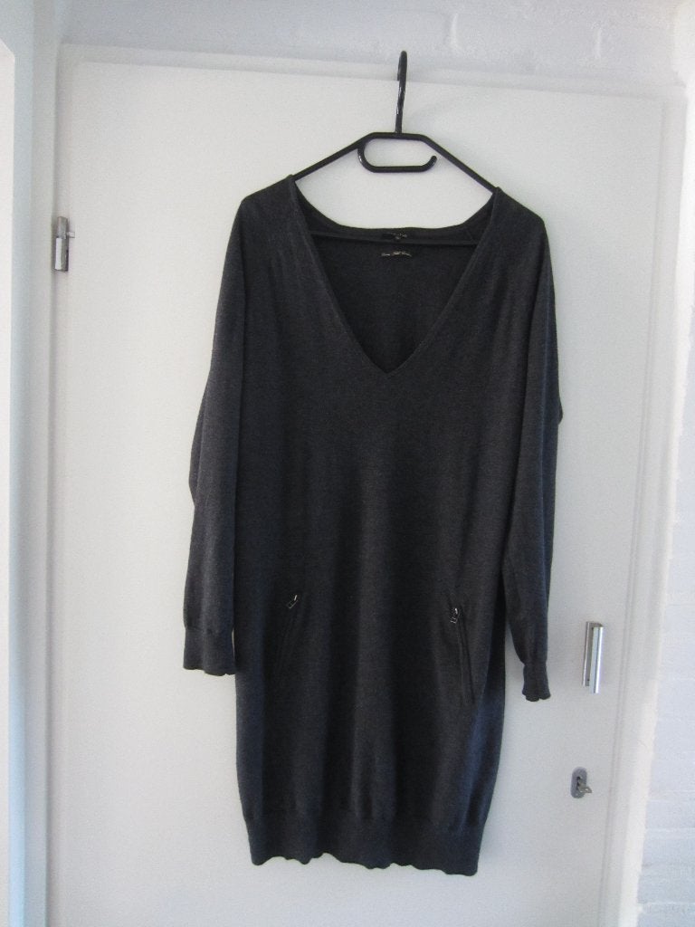 massimo dutti jurk xl, Verzenden, Maat 46/48 (XL) of groter, Nieuw, Grijs