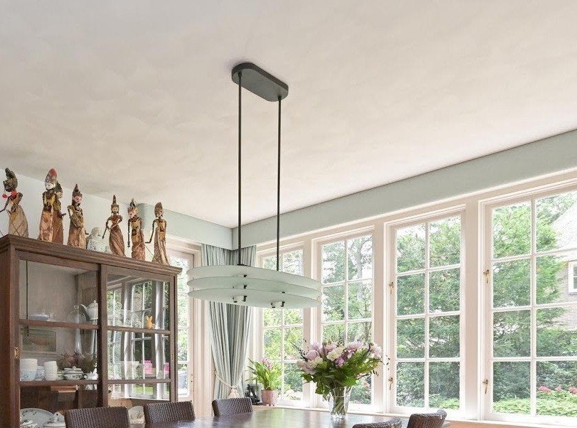 Set Quattrifolio Vega/Venus Lampen - Italiaans Design, Ophalen, Gebruikt, E27 (groot), Glas