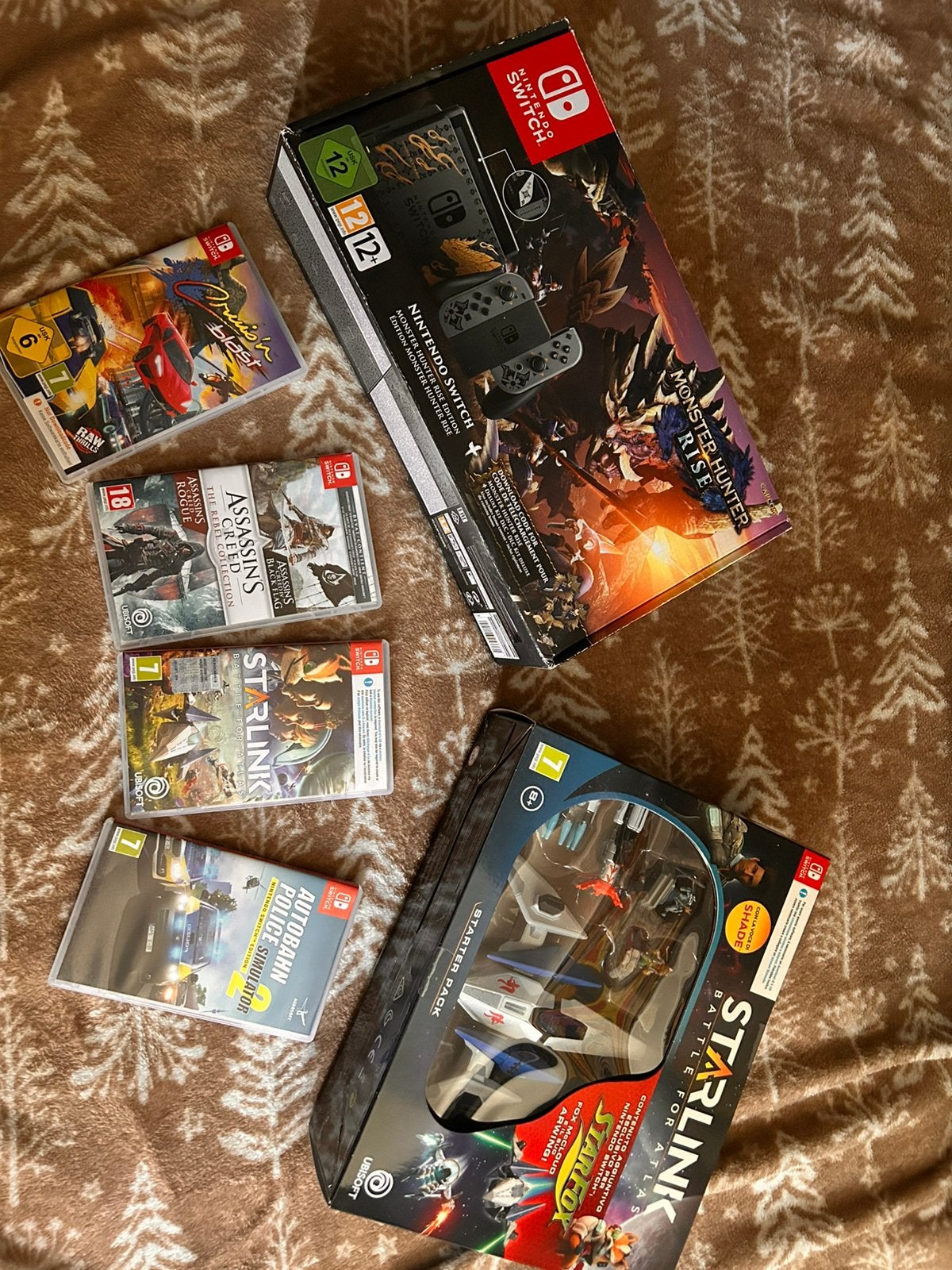Nintendo switch met alles erbij, Ophalen, Overige genres, Eén computer, Zo goed als nieuw