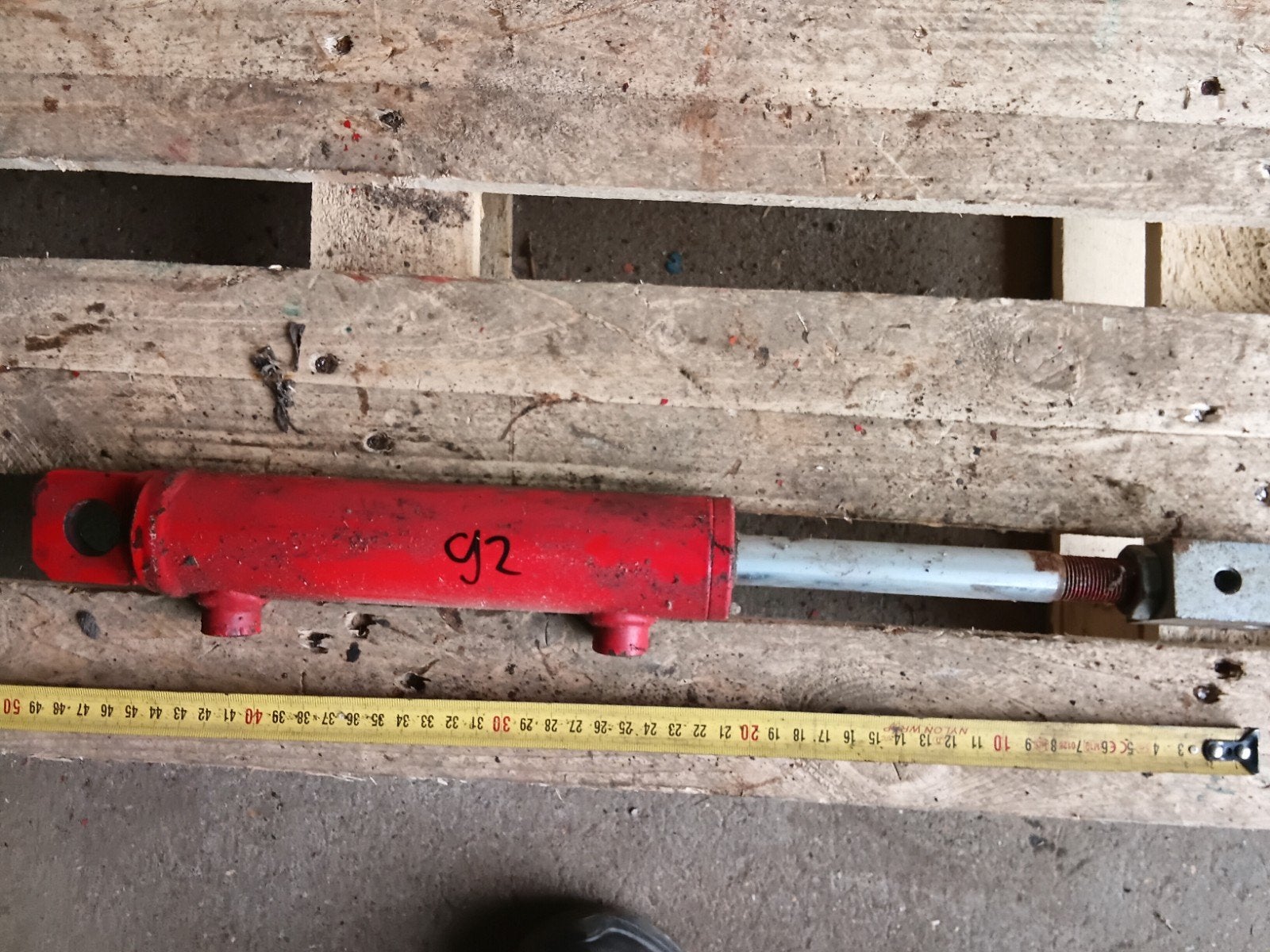 Hydrauliek cilinders diverse soorten en maten, Ophalen, Gebruikt