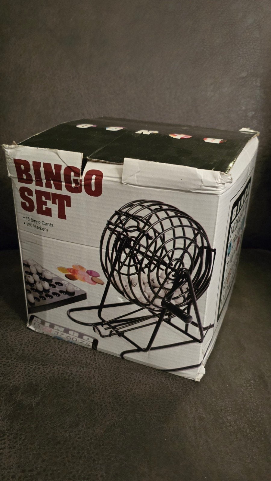 Bingo Set - Compleet met kaarten en fiches, Vijf spelers of meer, Ophalen of Verzenden, Gebruikt, Onbekend