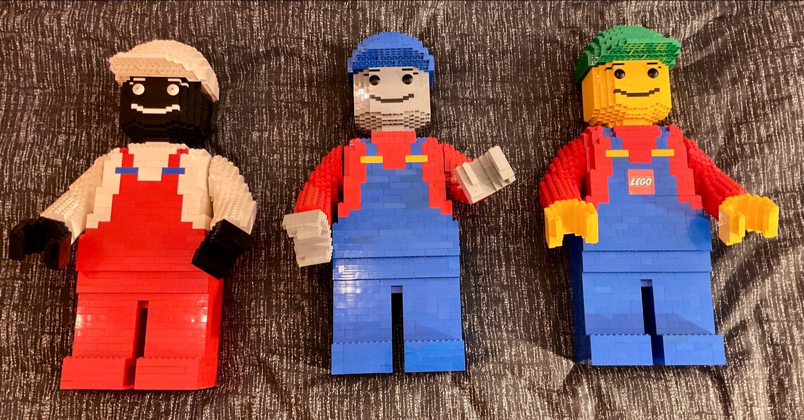 Grote LEGO Figuren - Set van 3 uniek 75 cm hoog, Ophalen, Gebruikt, Overige merken