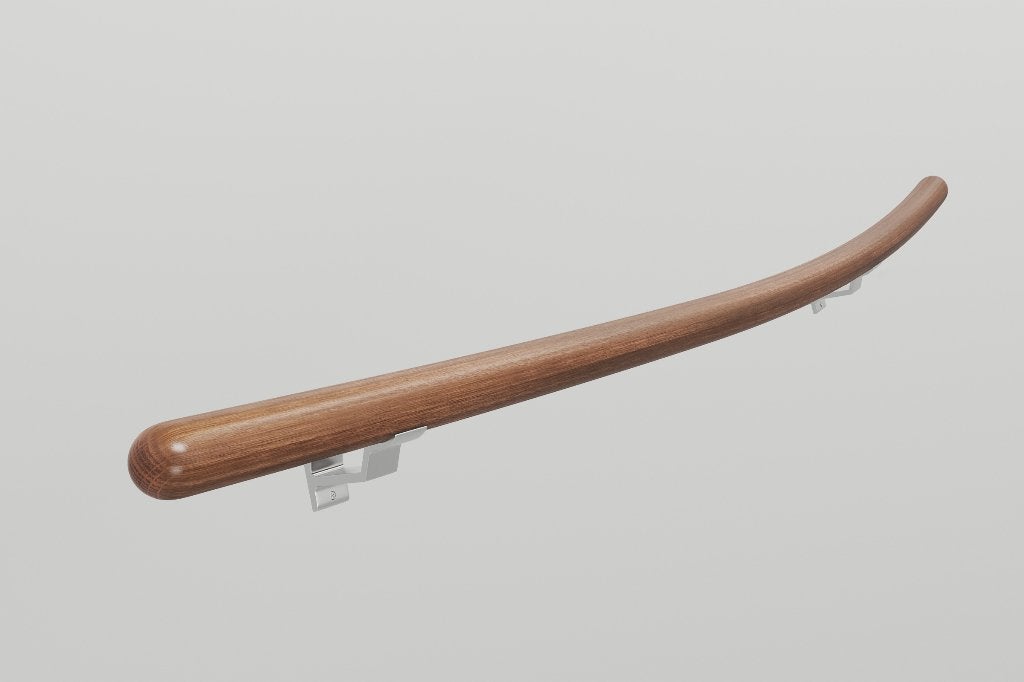 ronde  gebogen trapleuning 4 meter, Ophalen, Gebruikt, Trap, 2 tot 4 meter