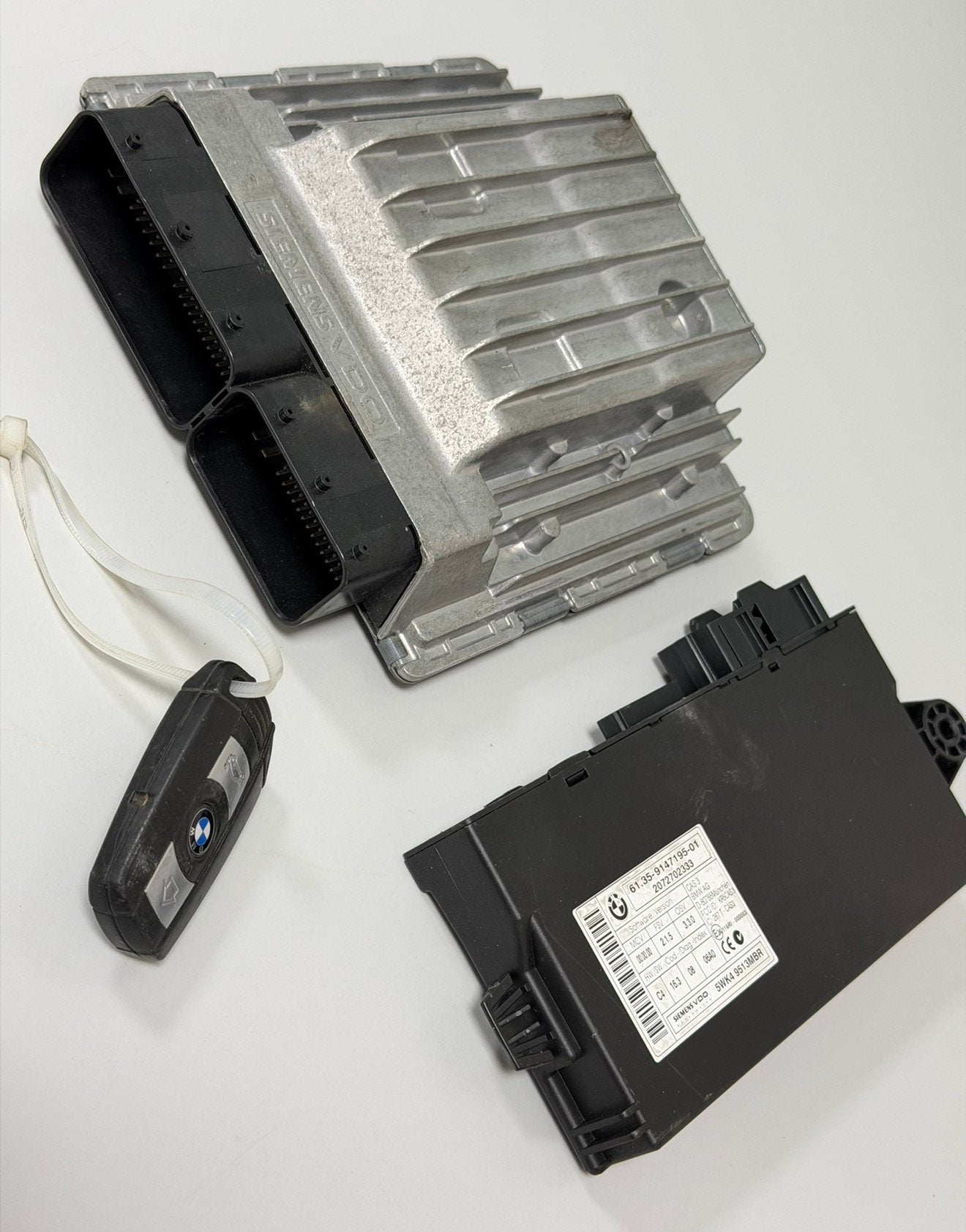 BMW 318i ECU pakket DME MSD80.2 CAS3 Sleutel 7583225 318, Ophalen of Verzenden, P, P, P