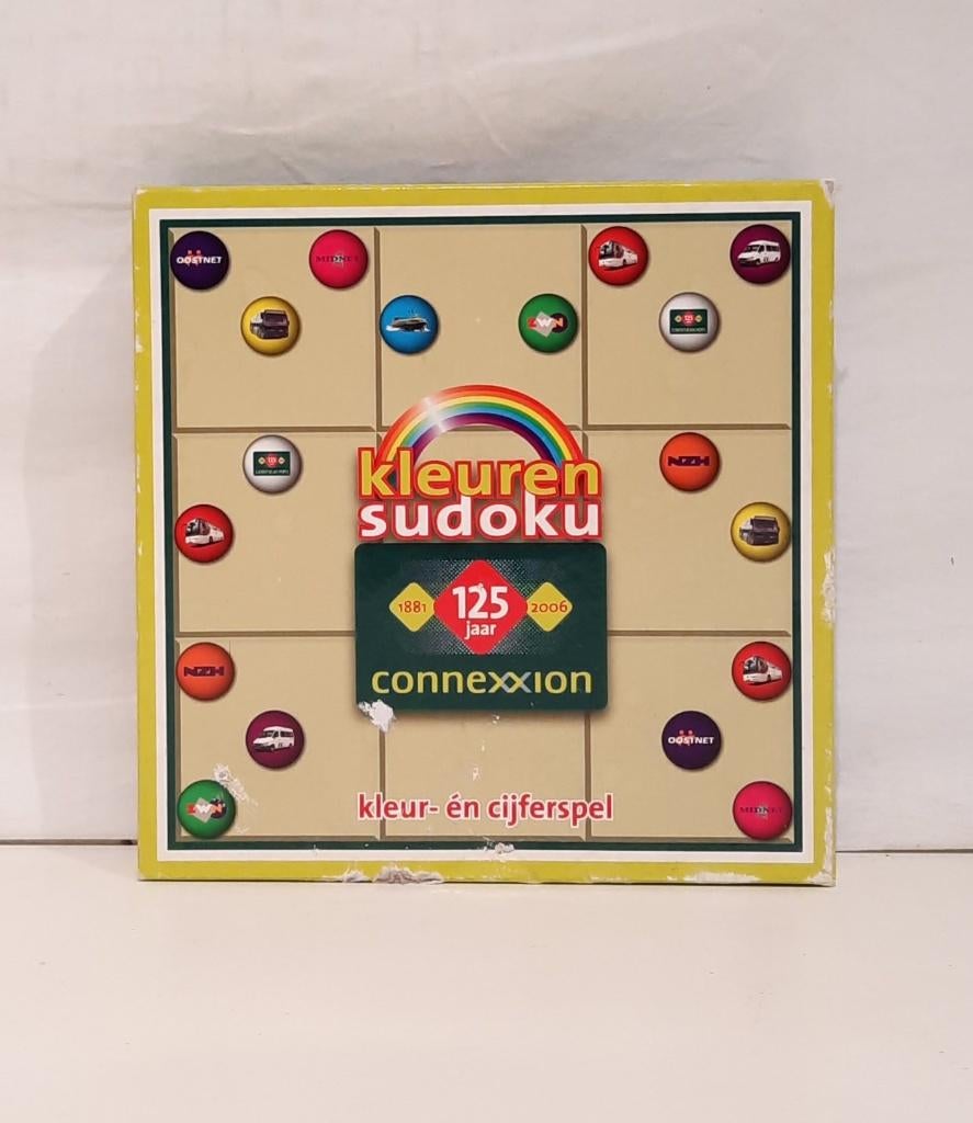 kleuren sudoku, Ophalen of Verzenden, Minder dan 500 stukjes, Nieuw