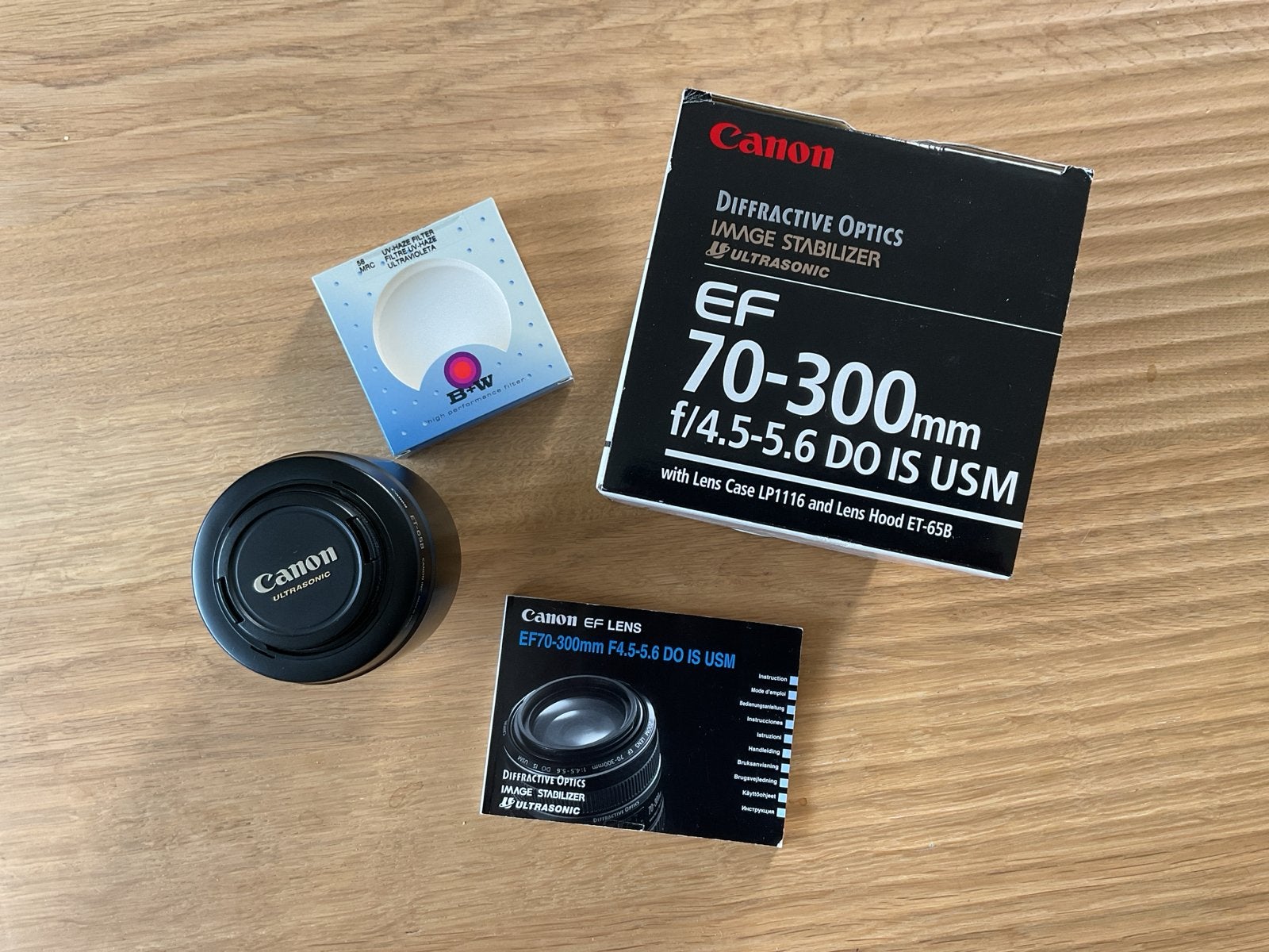 Canon EF 70-300mm f/4.5-5.6 DO IS USM Objectief, Ophalen of Verzenden, Gebruikt, Telelens, Zoom