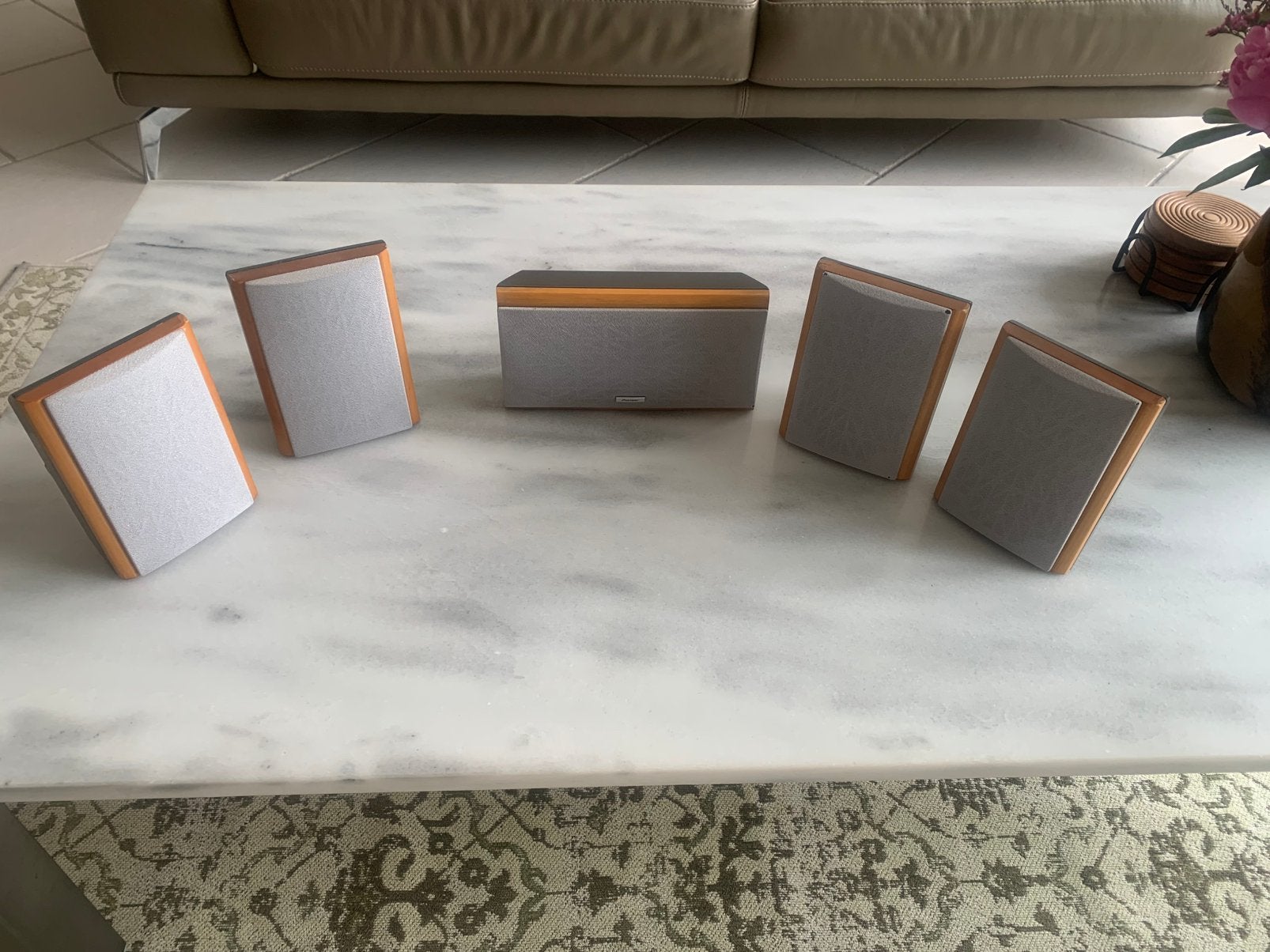 Pioneer boxen, Overige merken, Ophalen of Verzenden, Zo goed als nieuw, Minder dan 60 watt