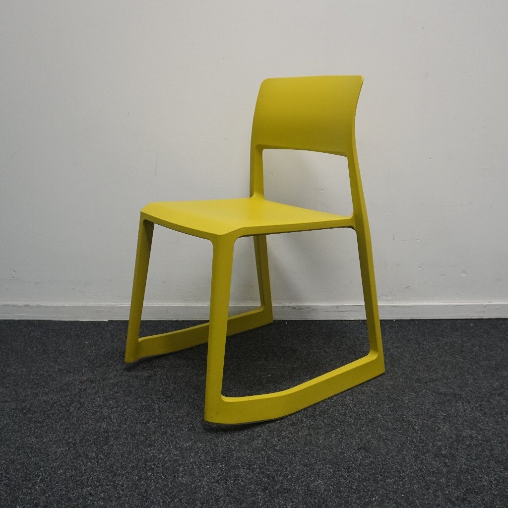 Vitra Tip Ton Chair Design Stoel | Schommelstoel | Geel