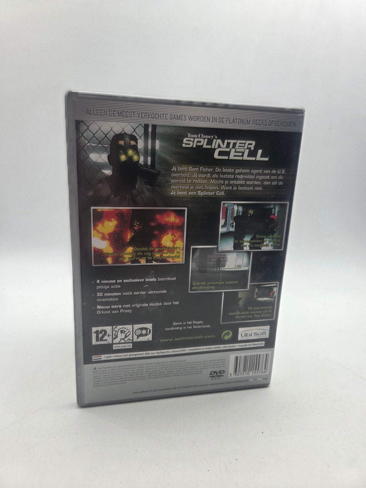 Tom Clancy's Splinter Cell Platinum - PlayStation 2, Gebruikt, Ubisoft Entertainment S.A., 2 Cité de l'Innovation, 93696 Pantin Cedex, France