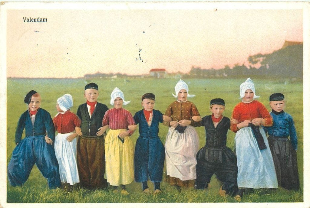 701-225-013 Volendam, Ophalen of Verzenden, Voor 1920, Noord-Holland