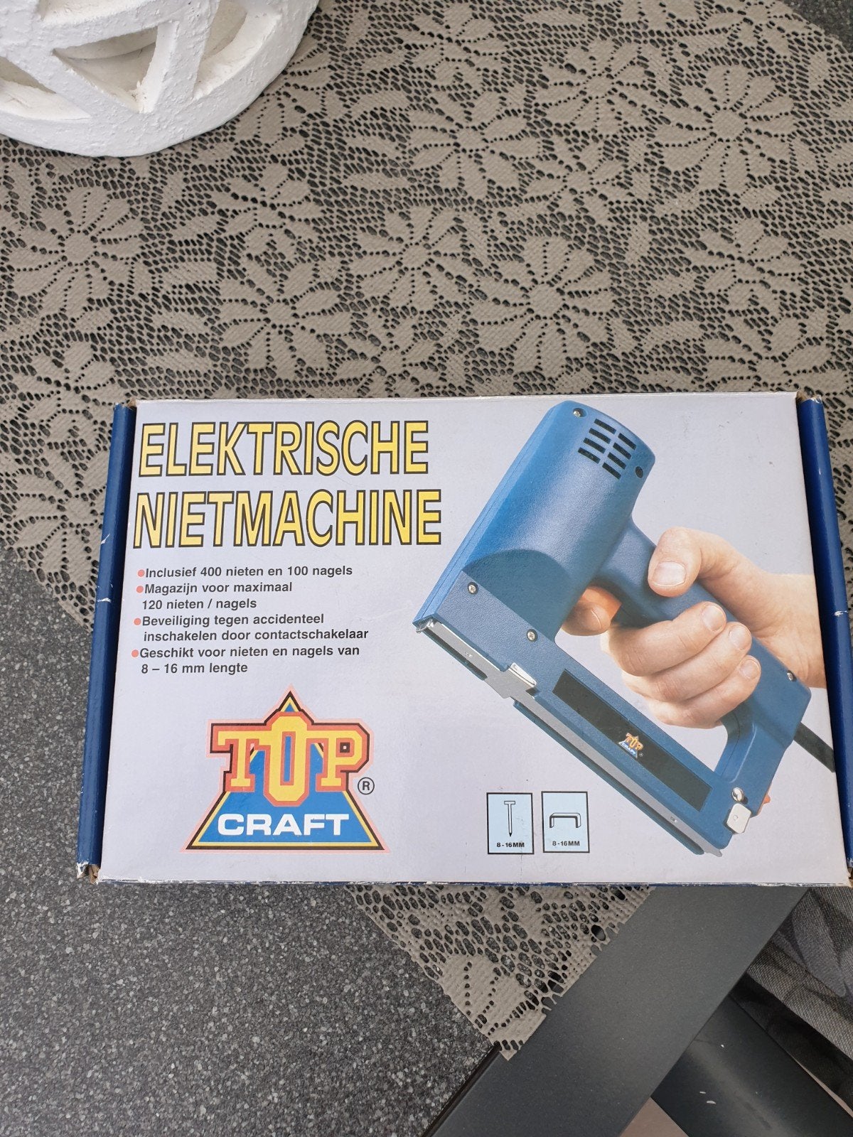 Elektrische nietmachine, Ophalen of Verzenden