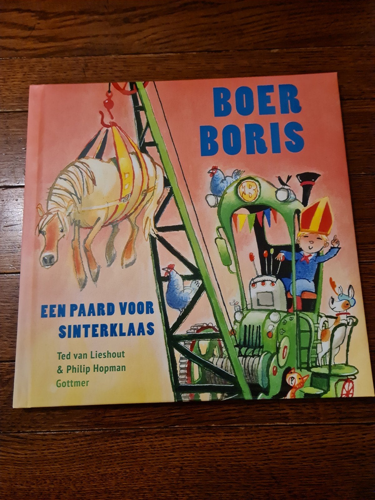 Ted van Lieshout - Boer Boris, een paard voor Sinterklaas, Ophalen of Verzenden, Zo goed als nieuw, Ted van Lieshout