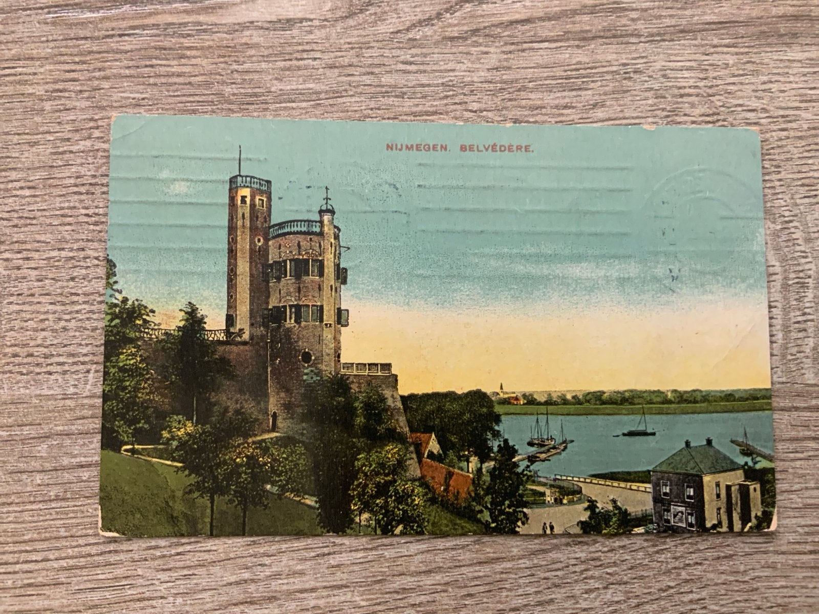 Nijmegen Belvedere -, Ophalen of Verzenden, Voor 1920, Gelopen, Gelderland