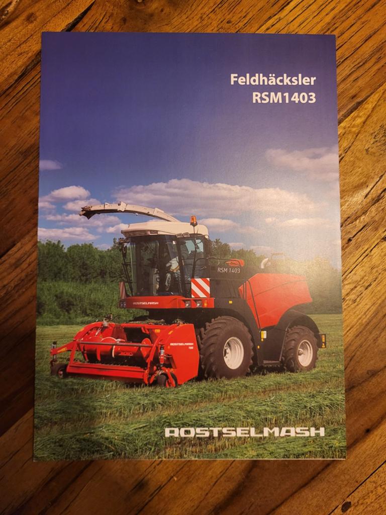 tractor folder RSM 1403 Feldhäcksler, Ophalen of Verzenden, Zo goed als nieuw