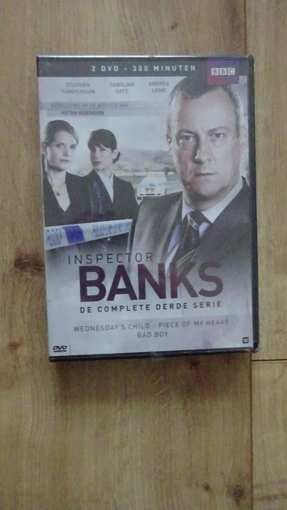 DVD's Inspector Banks derde serie, Vanaf 16 jaar, Ophalen of Verzenden, Zo goed als nieuw, Actie