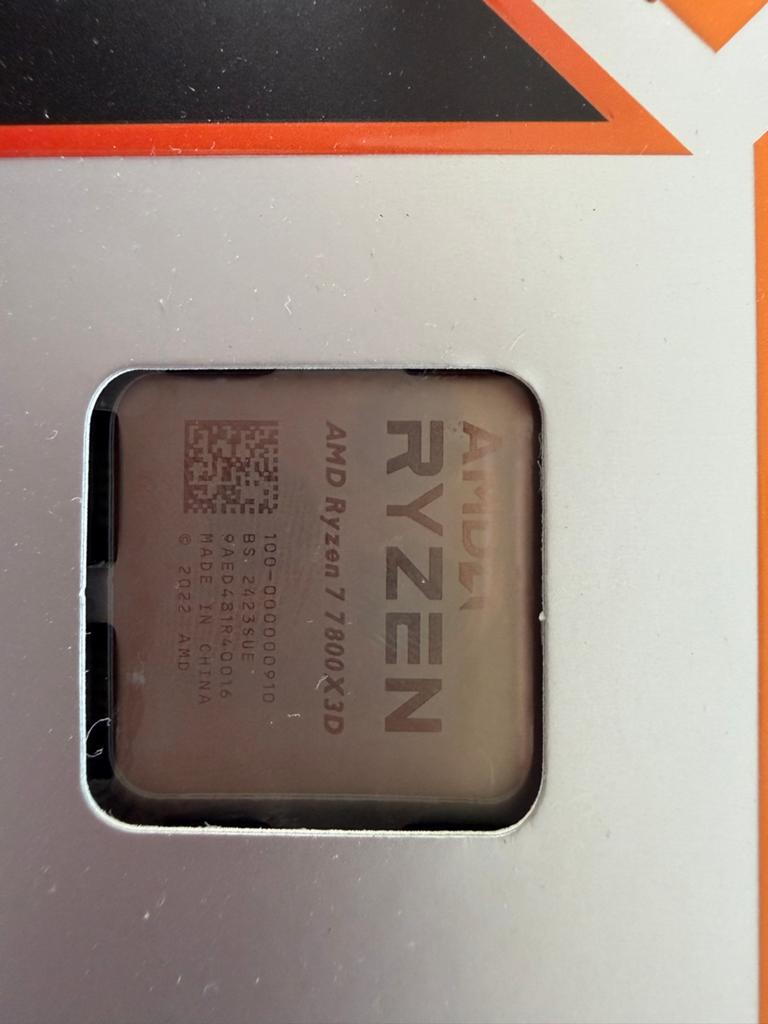 AMD Ryzen 7 7800X3D Processor, Computers en Software, Processors, Ophalen of Verzenden, Zo goed als nieuw, 8-core, 4 Ghz of meer