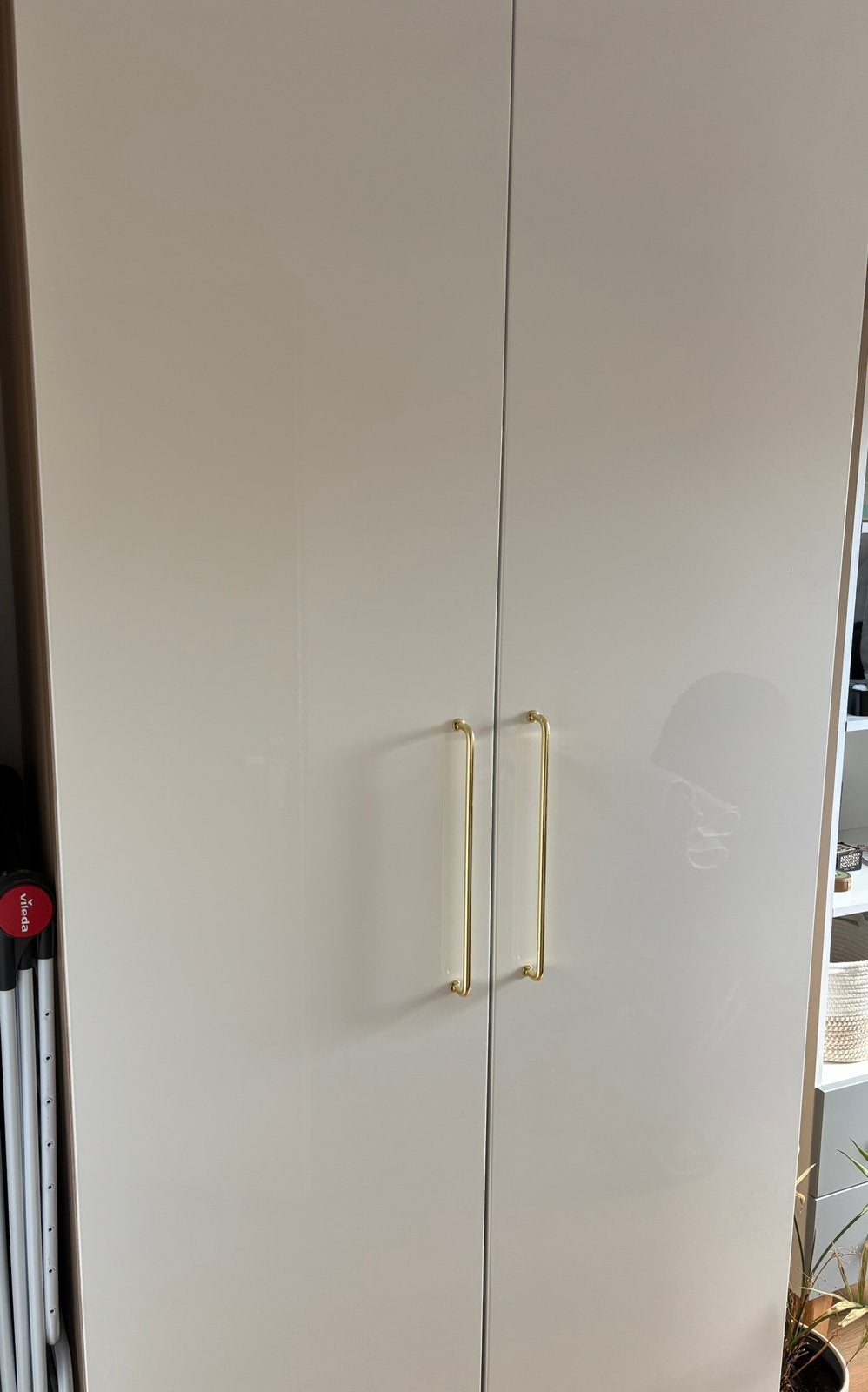 2 Ikea FARDAL Deuren, hoogglans wit, 50x229 cm, Ophalen, Hoogglans, 200 cm of meer, 50 tot 100 cm