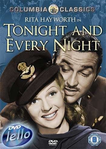 Tonight and Every Night (1945 Rita Hayworth, Lee Bowman) NN, Alle leeftijden, Drama, Ophalen of Verzenden, 1940 tot 1960