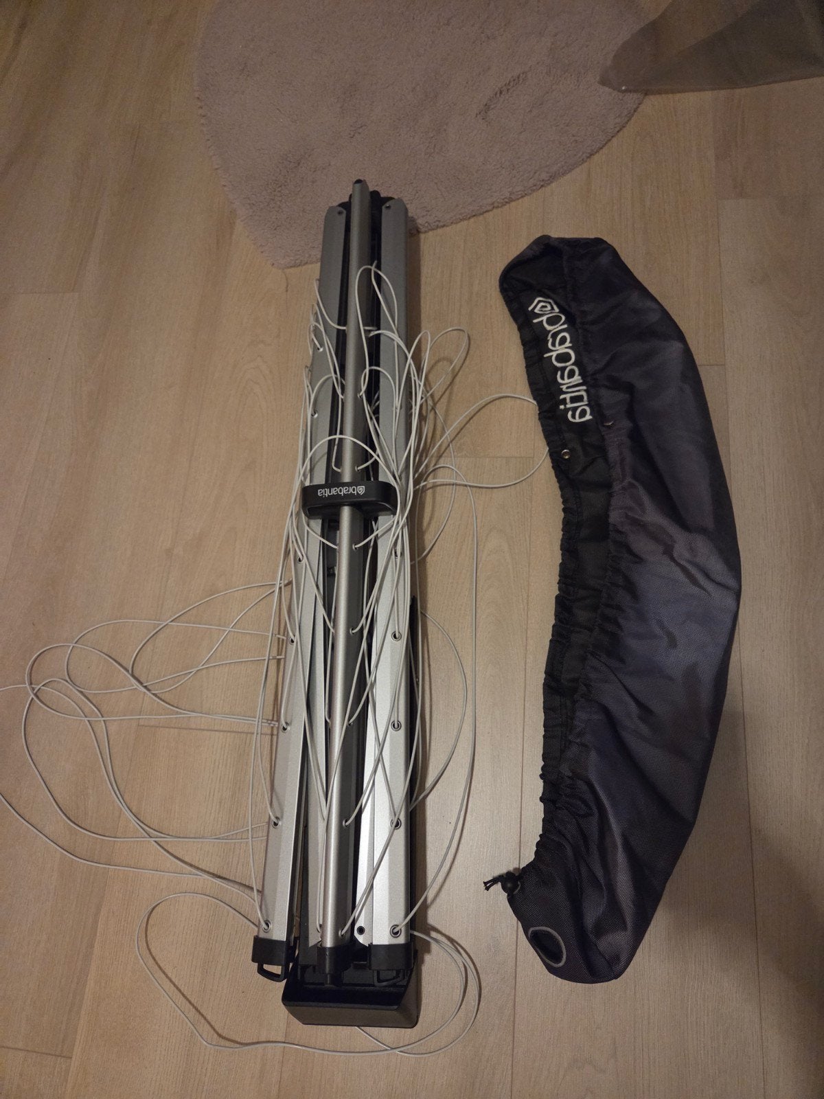 Brabantia Droogmolen met hoes, Ophalen, Gebruikt, Droogmolen