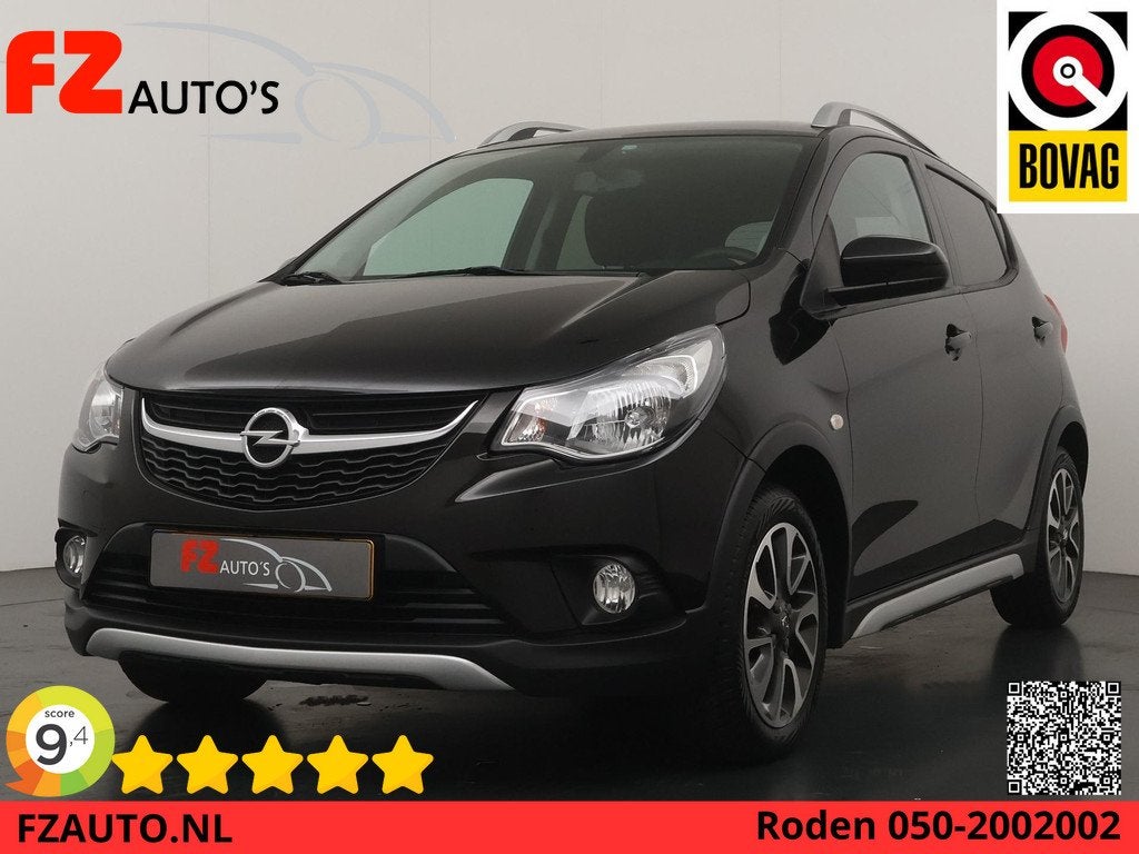 Opel KARL 1.0 Rocks Online Edition - Trekhaak - Aircondition, Voorwielaandrijving, 839 kg, Stof, Gebruikt