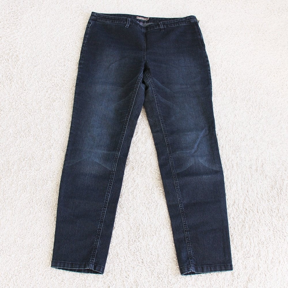 Mooie Sandwich Spijkerbroek / Tregging (Maat 44) - 74 € 35,-, Kleding | Dames, Blauw, Ophalen of Verzenden, Zo goed als nieuw