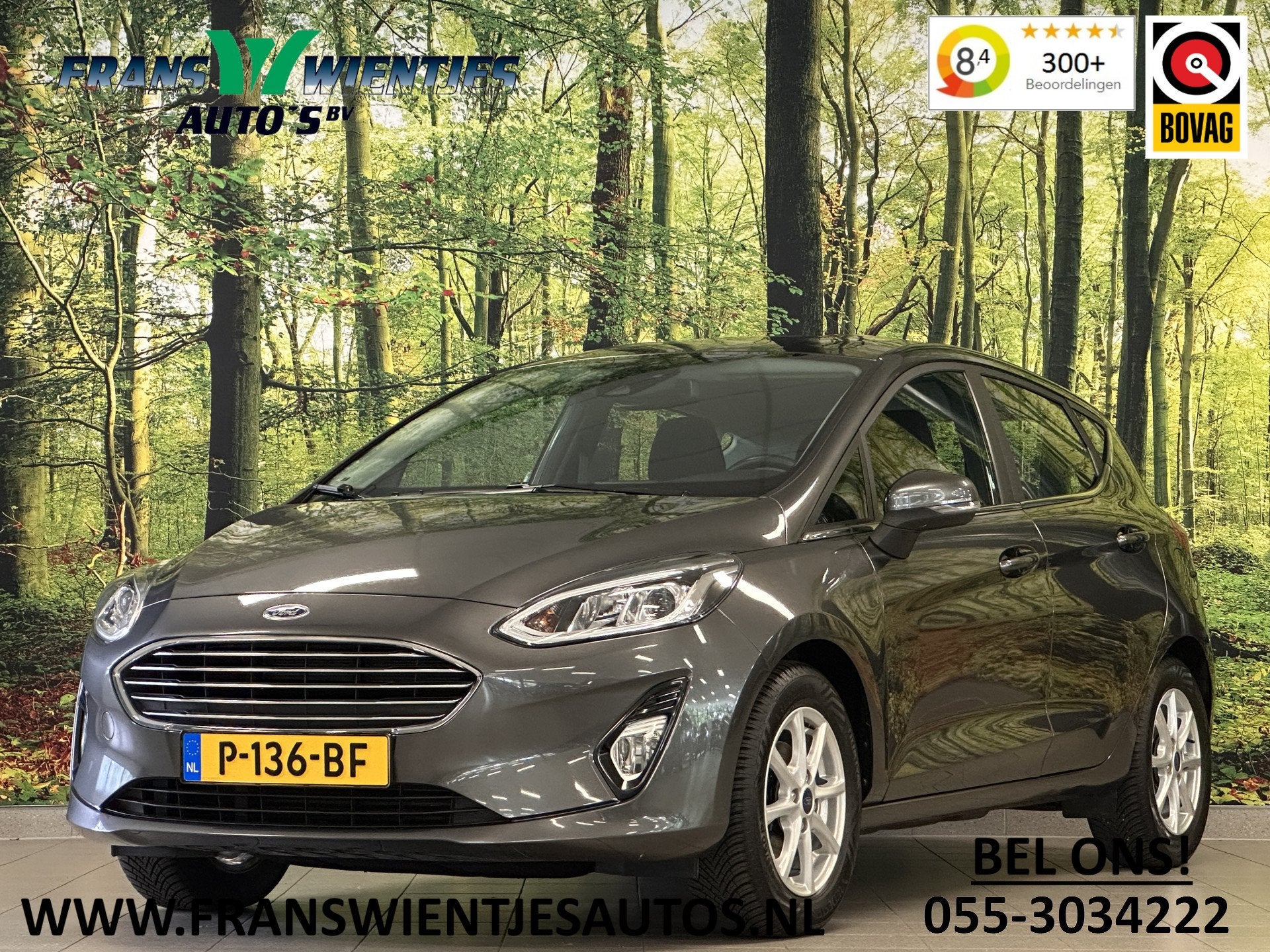 Ford Fiesta 1.1 Trend | Cruise Control | Parkeersensoren Ach, Voorwielaandrijving, Stof, Gebruikt, 49 €/maand