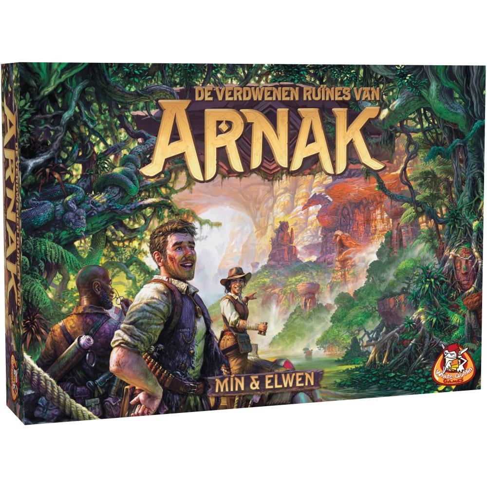 Strategisch Bordspel - De Verdwenen Ruïnes van Arnak NL, Hobby en Vrije tijd, Gezelschapsspellen | Bordspellen, Info@whitegoblingames.nl