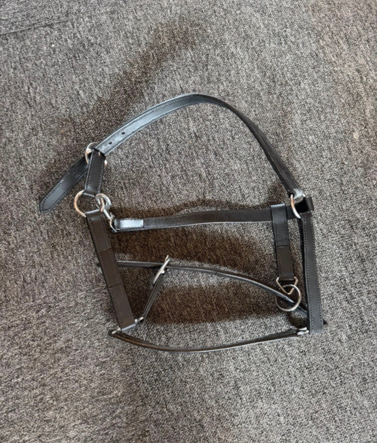Leren halsters, Dieren en Toebehoren, Paarden en Pony's | Hoofdstellen en Tuigage, Ophalen of Verzenden, Zo goed als nieuw, Overige soorten