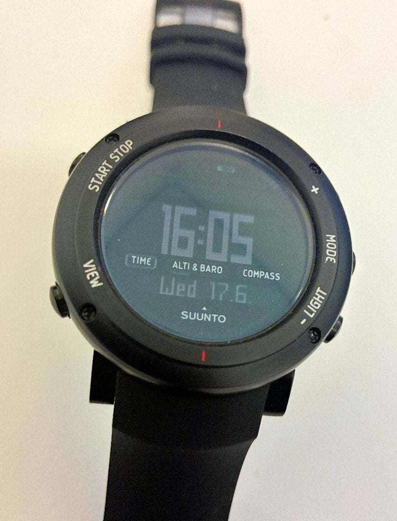 Suunto Core Ultimate Black, Zwart, Ophalen of Verzenden, Zo goed als nieuw, Suunto