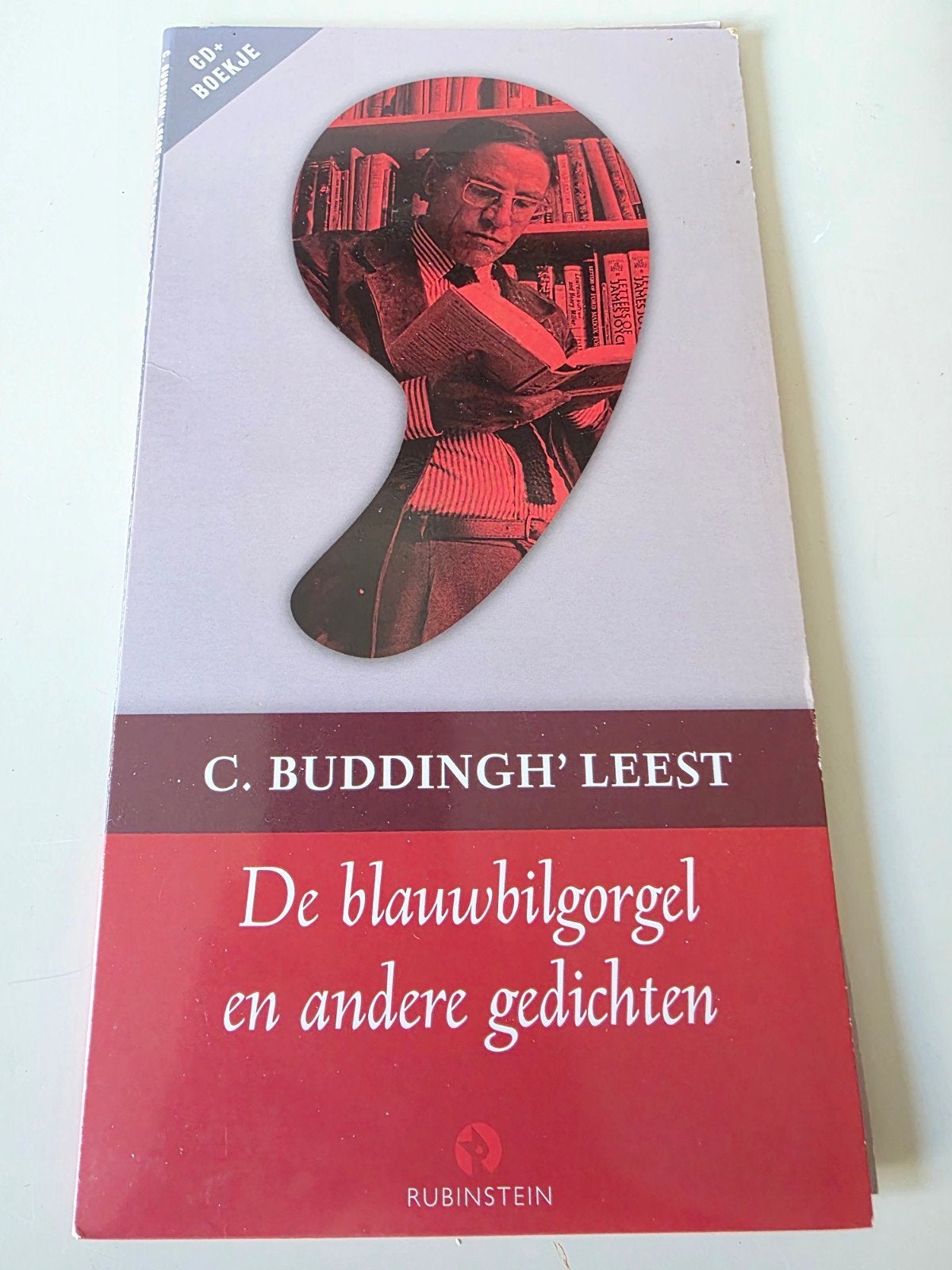 C. Buddingh' Leest: De blauwbilgorgel en andere gedichten, Ophalen of Verzenden, Zo goed als nieuw, C. Buddingh', Eén auteur