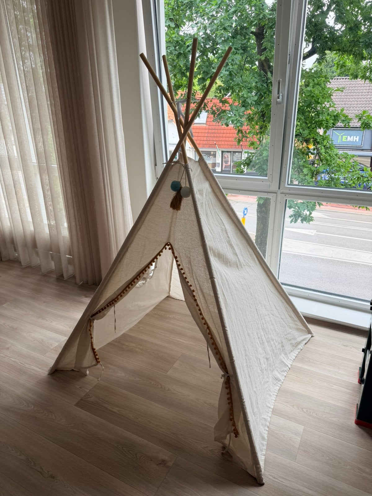 Tippie tent, Ophalen, Zo goed als nieuw
