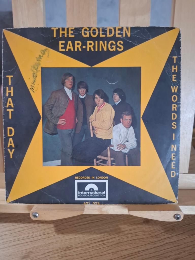 Single: the Golden ear-rings - that day, Ophalen of Verzenden, Pop