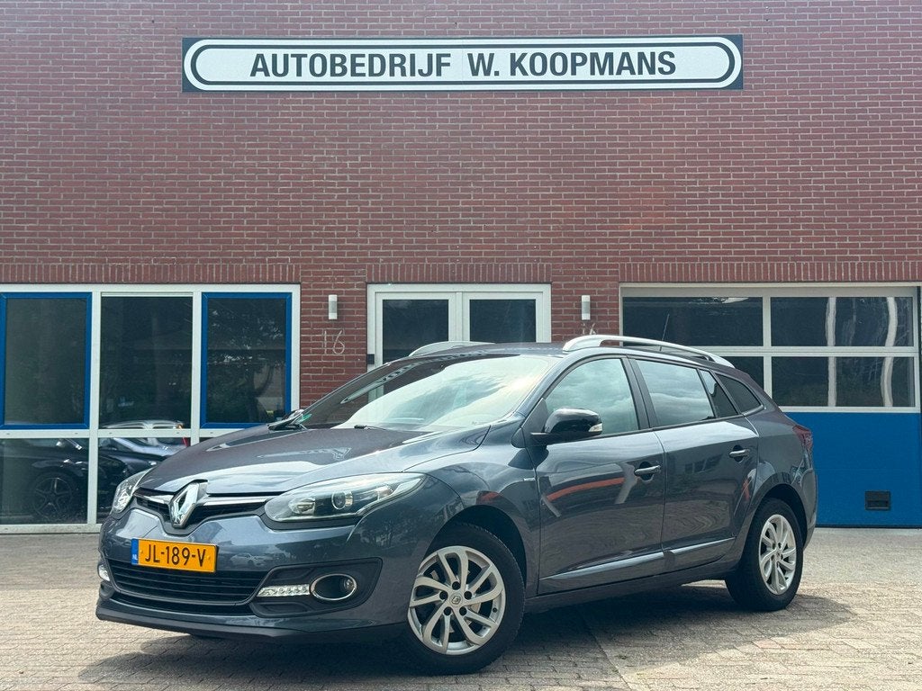 Renault Mégane Estate 1.2 TCe Limited, Auto's, Stof, Gebruikt, 4 cilinders, 116 pk