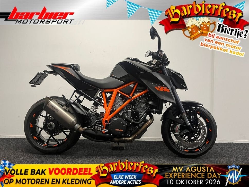 KTM 1290 SUPER DUKE R (bj 2015), 2 cilinders, KTM, Motorrijbewijs A, Bedrijf