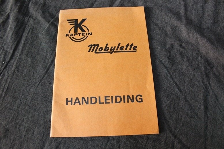 Kaptein Mobylette 1970 bromfiets handleiding, Ophalen of Verzenden, Gebruikt